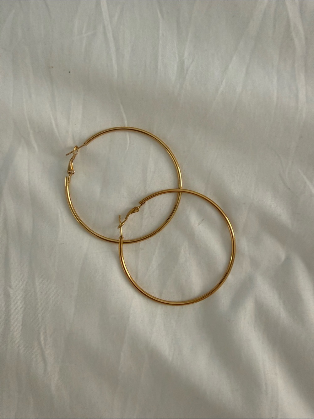 Revolve Gold Large Hoop Earrings